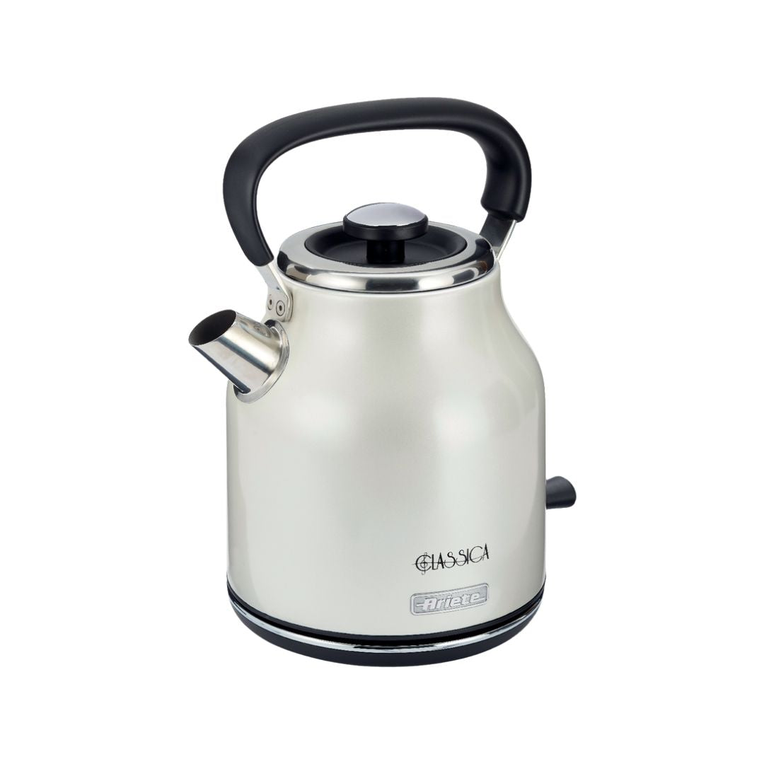 Ariete Classica Kettle – Retro Electric Kettle with Stainless Steel Finish