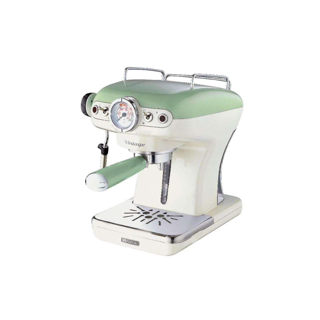 Ariete Vintage Espresso Coffee Machine 1389 Green
