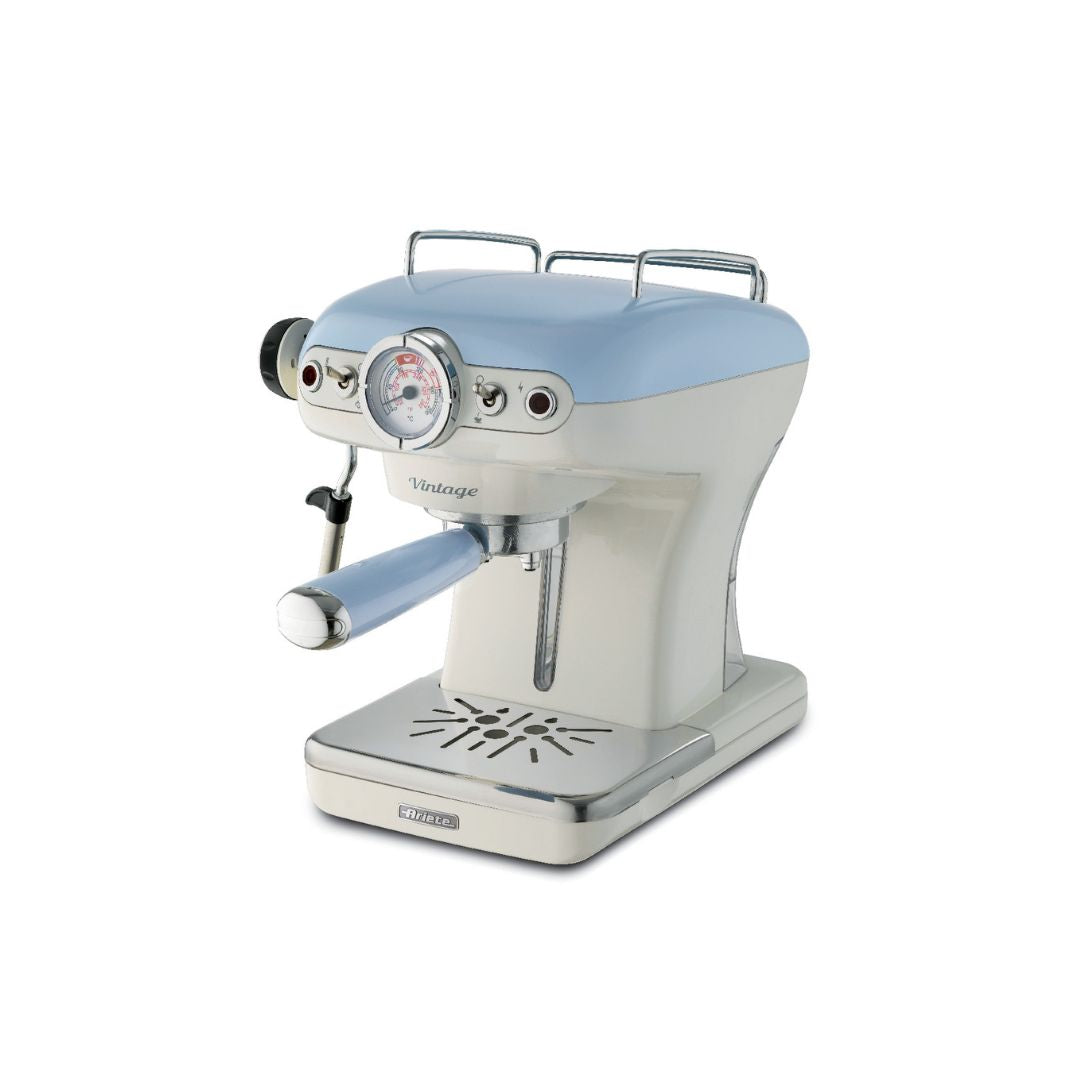 Ariete Vintage Espresso Coffee Machine 1389 Blue