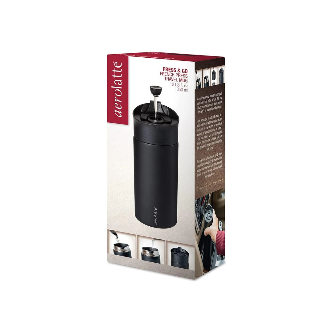 Aerolatte Portable French Press Mug – Brew Coffee Anywhere, Anytime