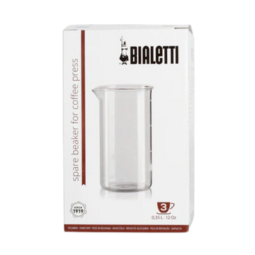 Bialetti Spare Glass Beaker – Replacement Beaker for French Press Coffee Maker