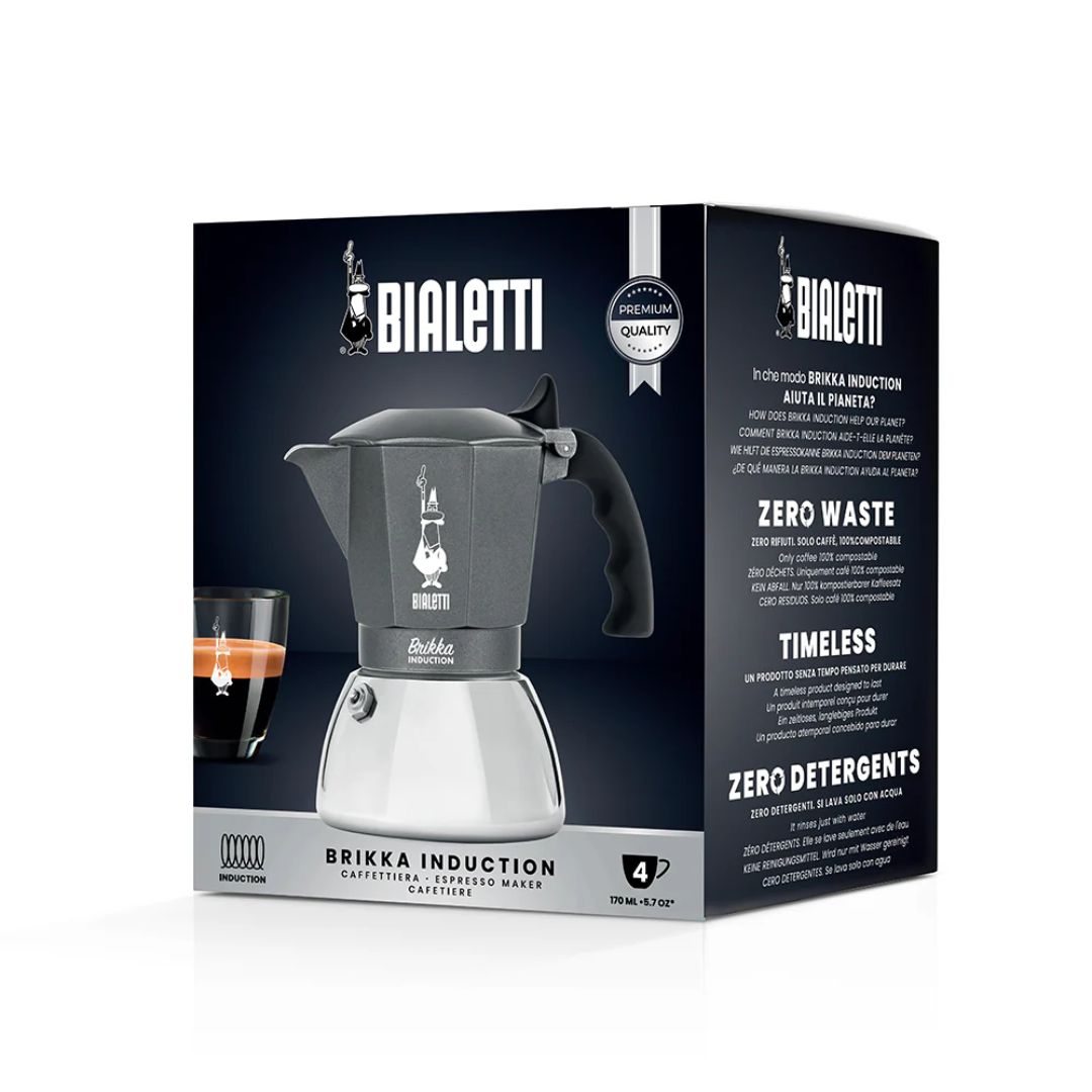 Brikka Induction by Bialetti – Rich and Creamy Espresso on Induction Cooktops