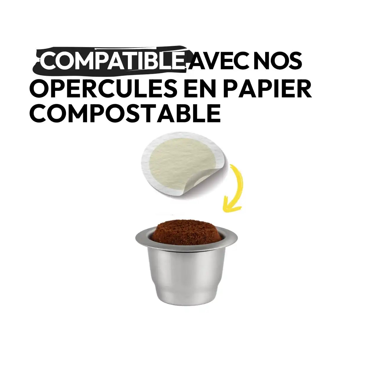 Caps' Me – Reusable Stainless Steel Capsule for Nespresso® Machines