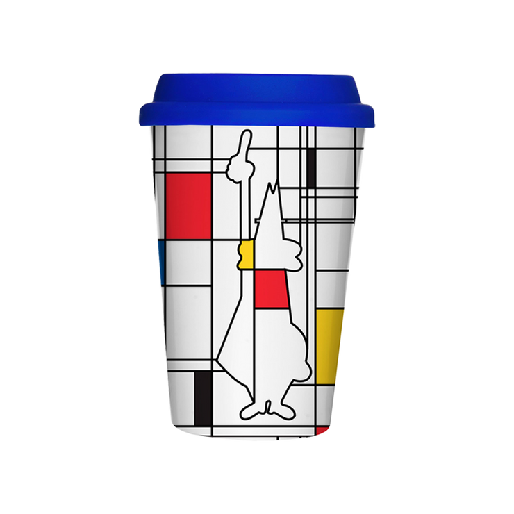 Mug Takeaway Mondrian - Coffeeworkz