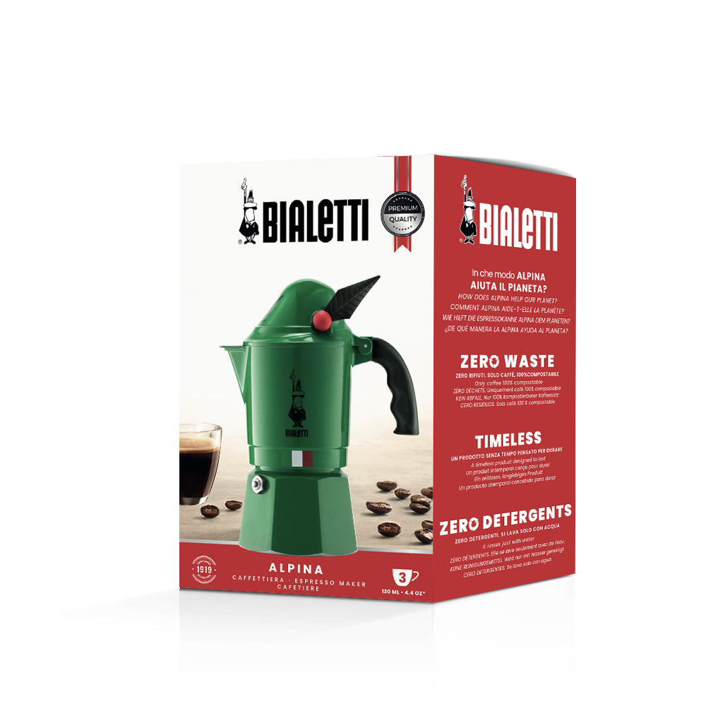 Bialetti Alpina 3 Cups - Coffeeworkz