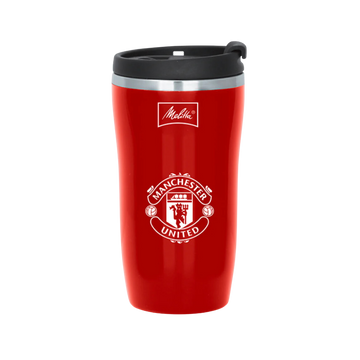 Man Utd Thermal Travel Mug, 250ml, Red