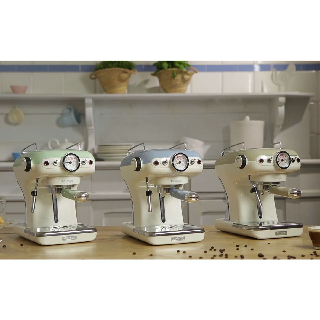 Ariete Vintage Espresso Machine 1389 Beige