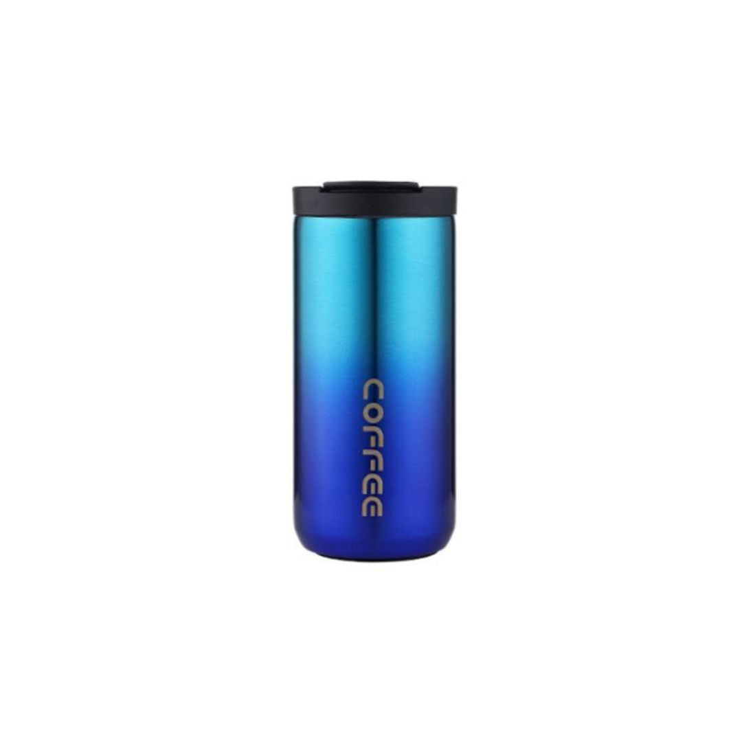 Bialetti Bottle Tumbler – 500ml Stainless Steel Insulated Travel Mug with Leak-Proof Lid