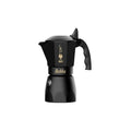 Bialetti Brikka Limited Edition Matt Black 2-Cup Stovetop Espresso Maker with Black Handle​