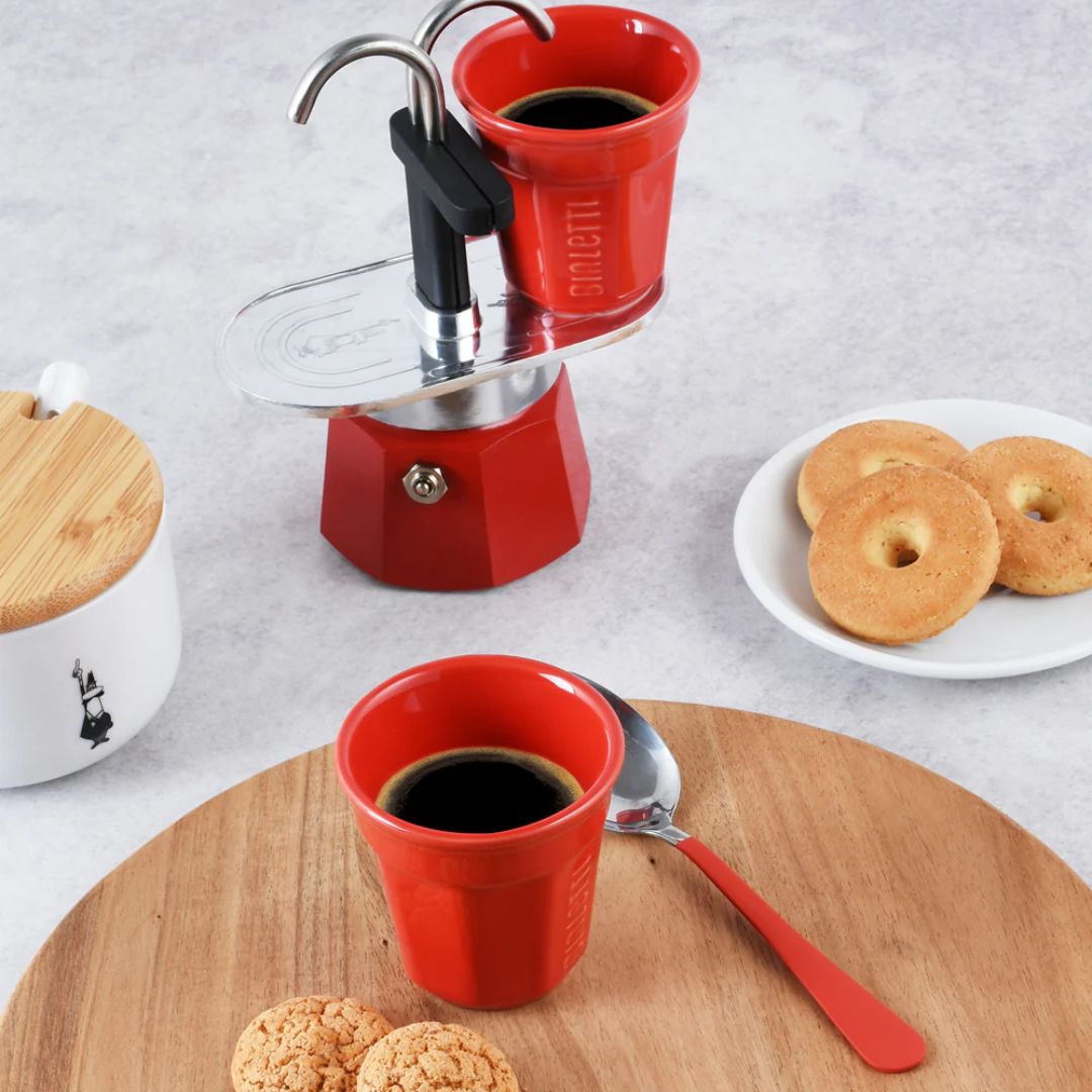 Bialetti Mini Express Duo – Perfect Gift Set for Espresso Enthusiasts