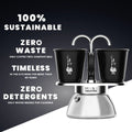 Bialetti Mini Express Induction Coffee Set – Perfect for Espresso Lovers