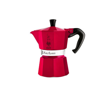 Bialetti Moka Express Cherry – Bold Red Italian Stovetop Espresso Maker