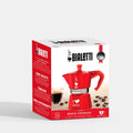 Bialetti Red Moka Lovers Gift Pack – 3-Cup Espresso Coffee Maker