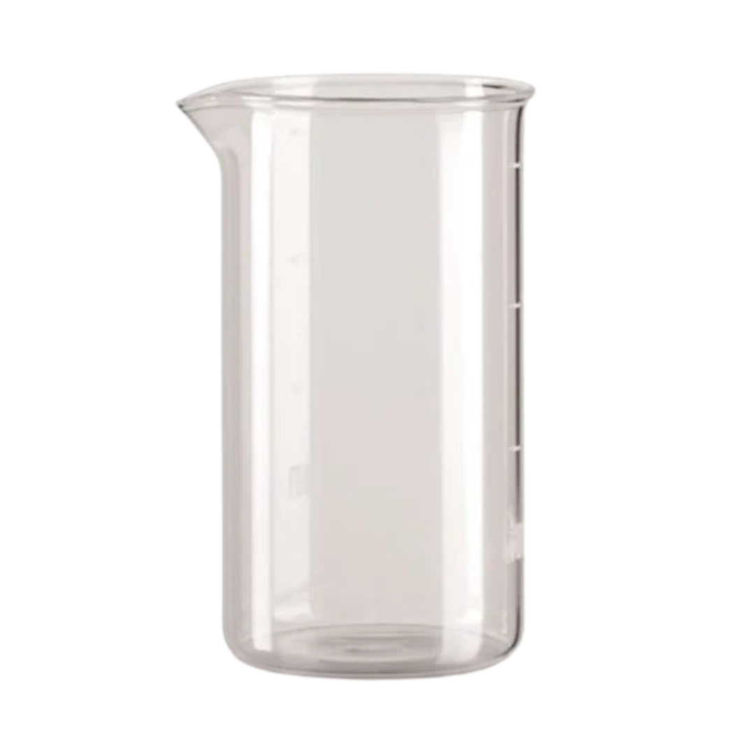 Bialetti Spare Beaker – Heat-Resistant Glass for French Press Coffee Brewing