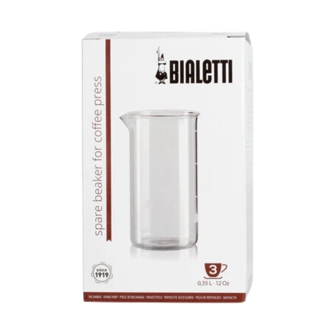 Bialetti Spare Glass Beaker – Replacement Beaker for French Press Coffee Maker