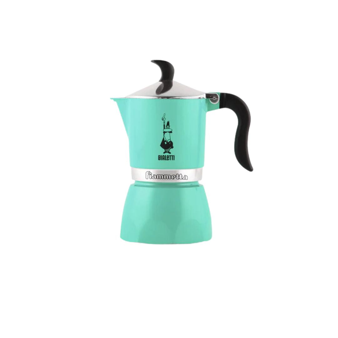 Fiammetta Coffee Maker – Bialetti Stovetop Espresso Pot in Bold Colors
