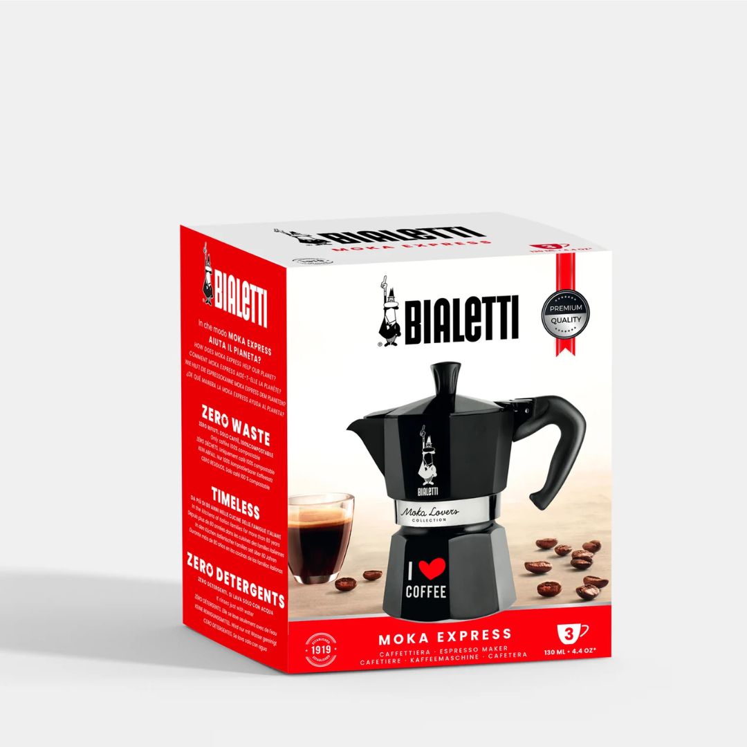 Bialetti Moka Lovers Collection Black