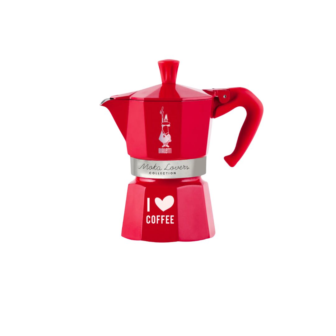 Bialetti Moka Lovers Collection Red