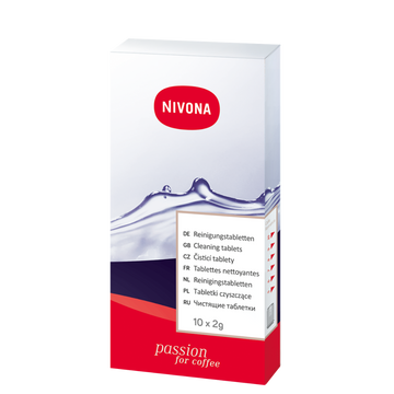 Nivona Cleaning Tablets NIRT 701 – Pack of 10 x 2g Tablets for Automatic Coffee Machine Maintenance
