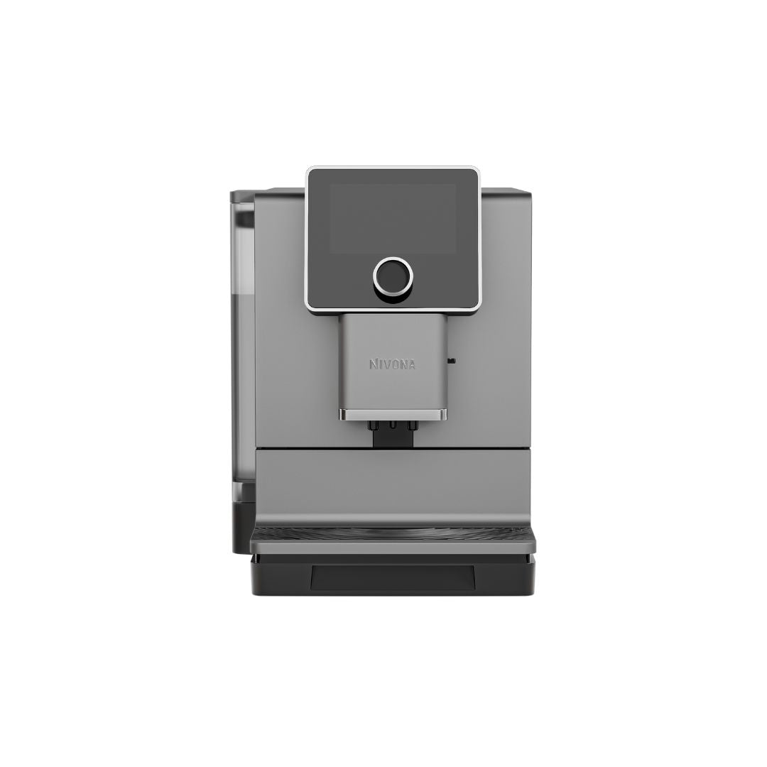 Nivona NICR 970 CafeRomatica – Fully Automatic Espresso Machine with 5-inch Touch Display and Titanium Finish