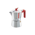 Pedrini Eco Moka Sleev – 6-Cup Stovetop Espresso Maker Made from 100% Recycled Aluminum