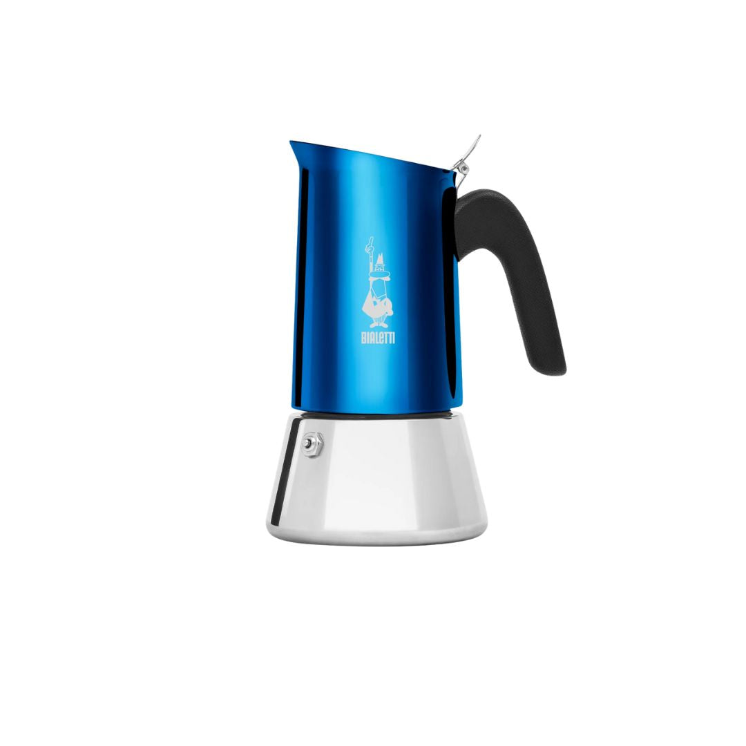 Bialetti Venus Induction Blue Stainless Steel Moka Pot