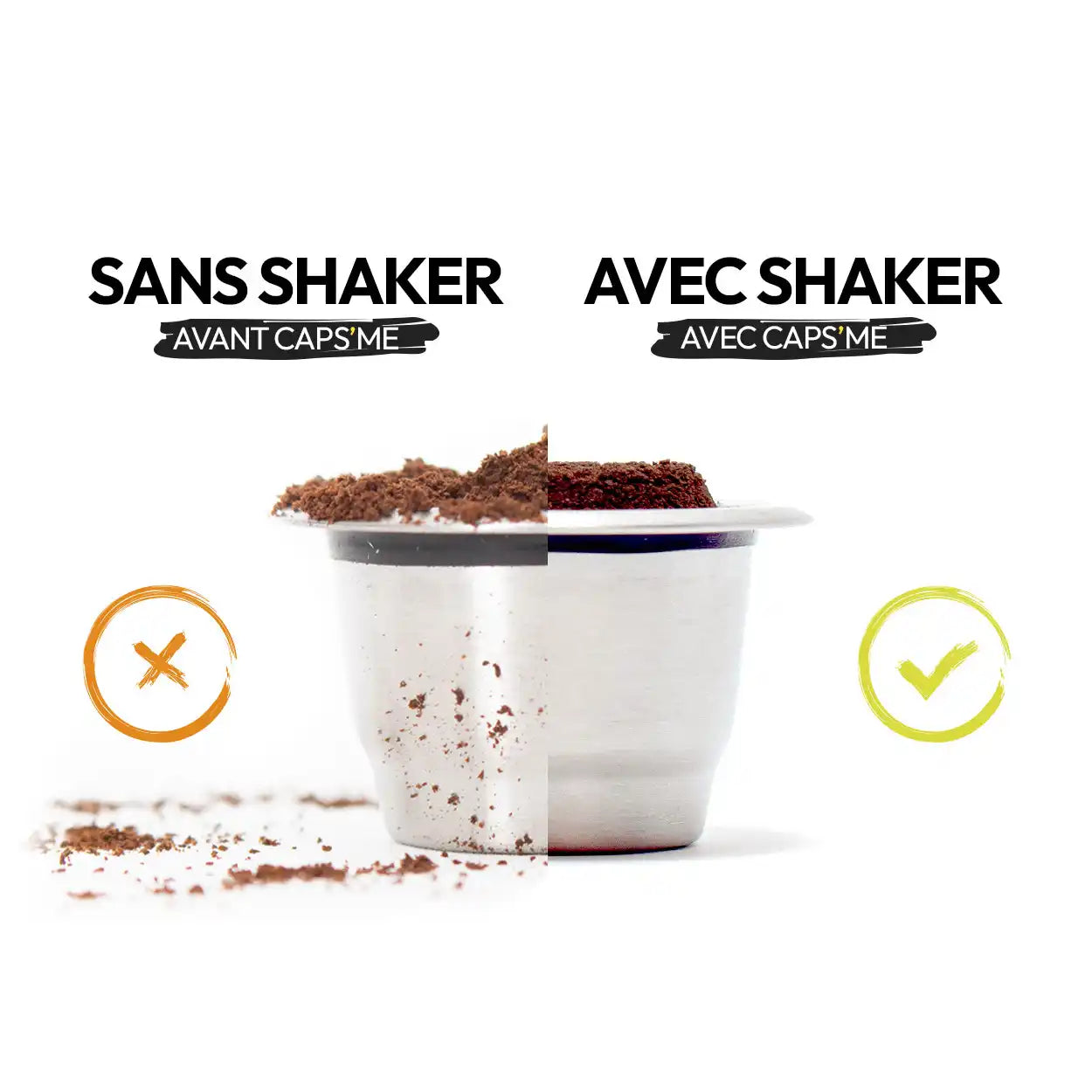 Caps' Me – Reusable Stainless Steel Capsule for Nespresso® Machines