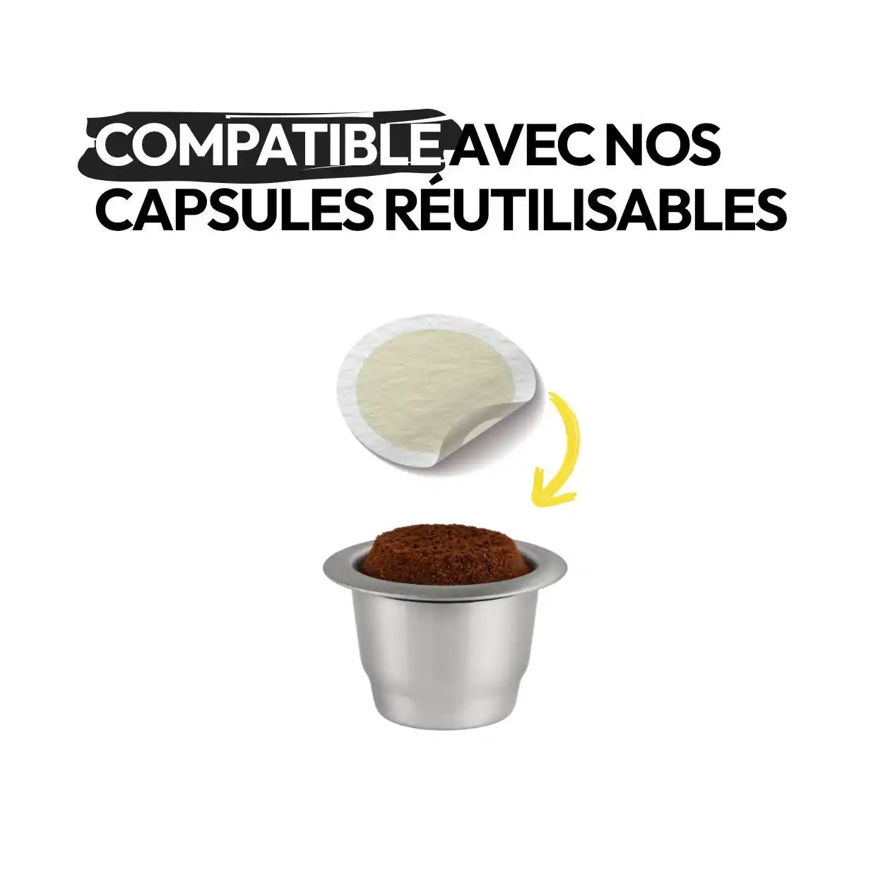 Caps' Me – Compostable Paper Lids for Reusable Capsules