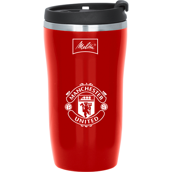 Man Utd Thermal Travel Mug, 250ml, Red - Coffeeworkz