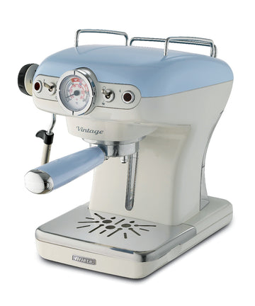 Ariete Vintage Espresso Coffee Machine 1389 Blue - Coffeeworkz